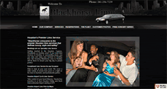 Desktop Screenshot of blackhorselimo.com
